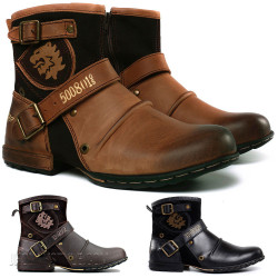 Botas Urbanas de Cuero Estilo León – Varios Colores y Tallas
