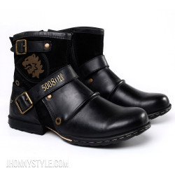 Botas Urbanas de Cuero Estilo León – Varios Colores y Tallas