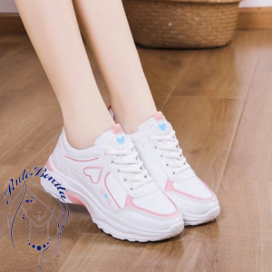 Tenis Botines| Forro Peluche | Diseño LOVE con Corazón