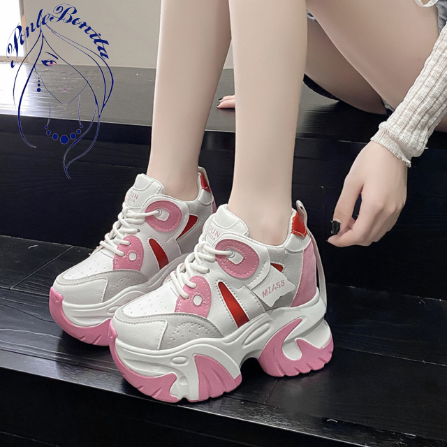 Tenis Chunky Urbanos MZ455 para Mujer – Estilo Deportivo y Plataforma Alta